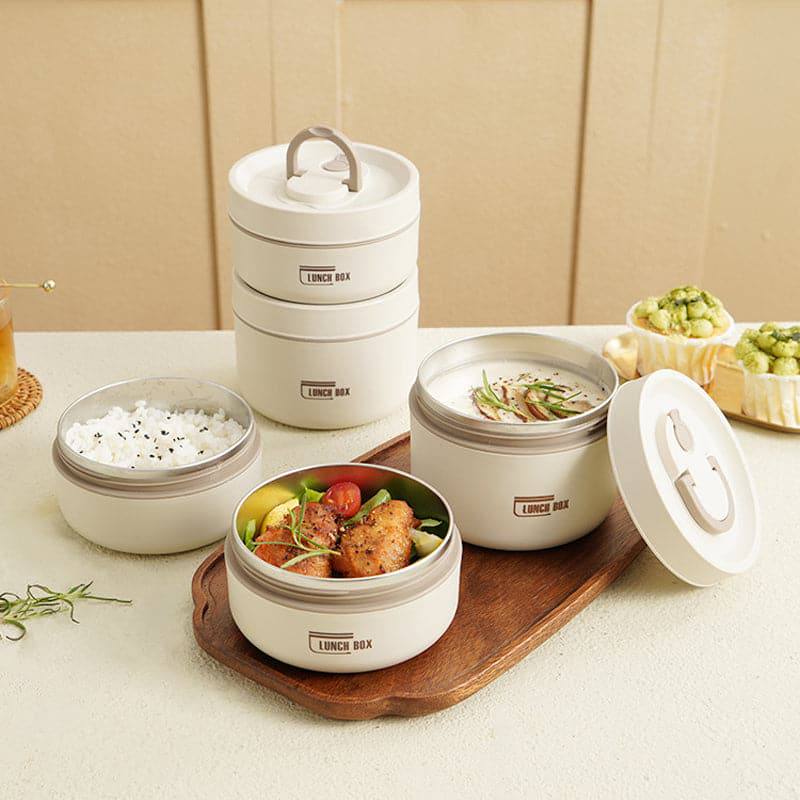 Ensemble de 3 boîtes repas isothermes et étanches