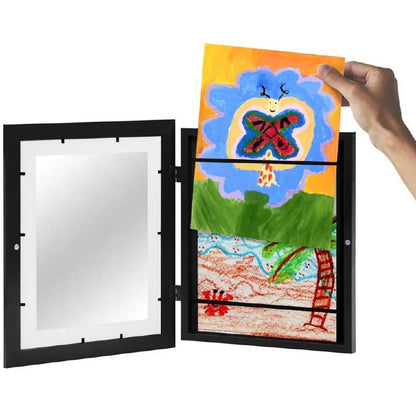 Grand présentoir mural pour les dessins d'enfants