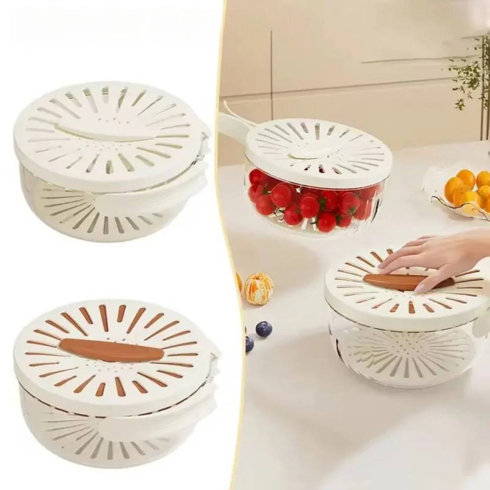Practical 2-in-1 Kitchen Strainer Bowl - Ortekor