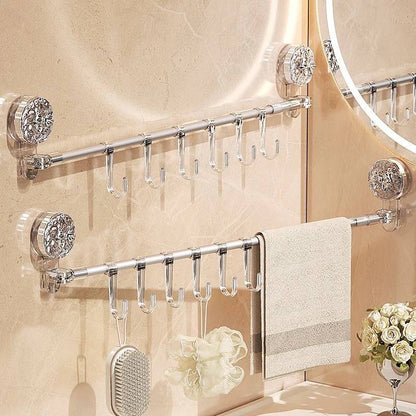 Support pliant pour rangement mural compact