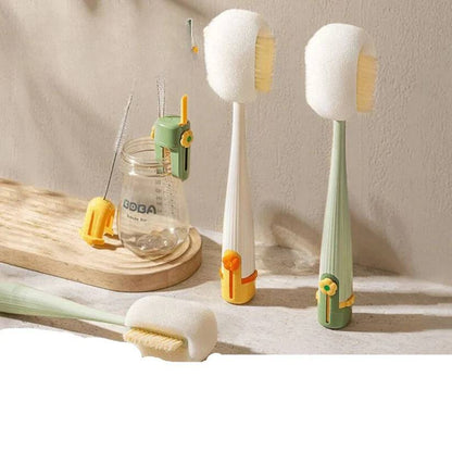 Kit de nettoyage de brosses à bouteilles multifonctionnel