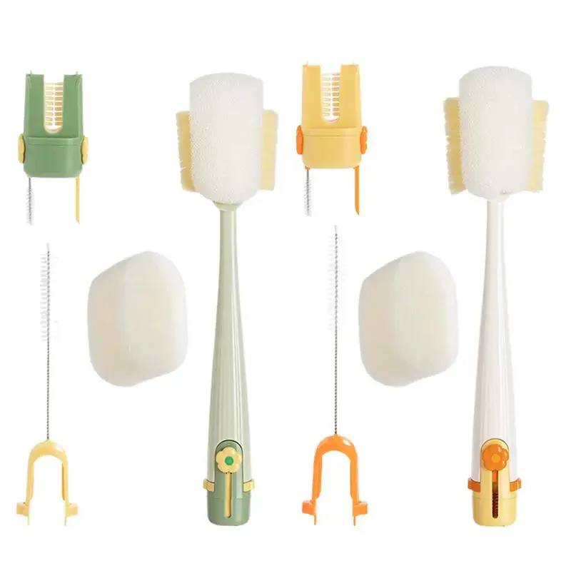 Kit de nettoyage de brosses à bouteilles multifonctionnel