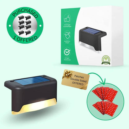 Lampes solaires d'extérieur écoénergétiques, étanches et automatiques