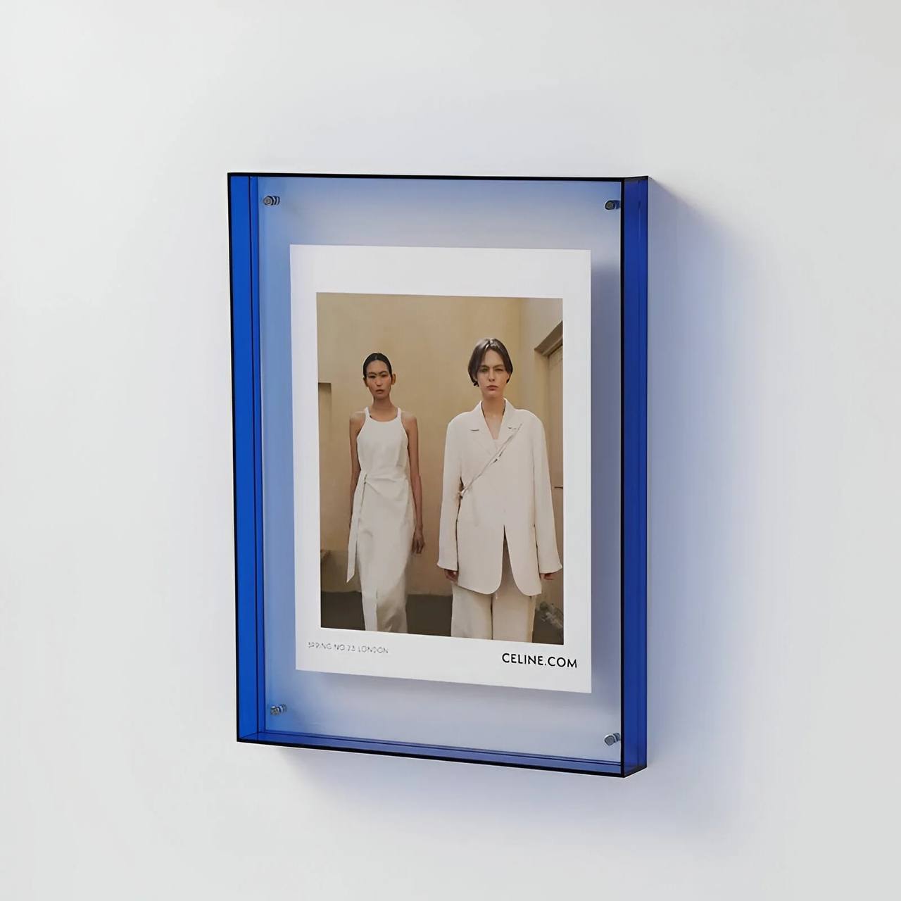 Stylish Clear Picture Frame, Acrylic Wall Decor - Ortekor