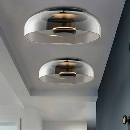 Stylish Glass LED Ceiling Lamp - Ortekor