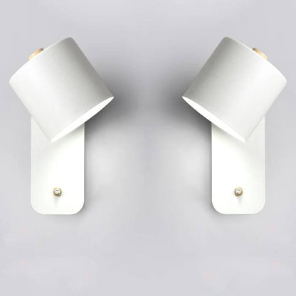 Applique murale de chambre à coucher LED élégante avec interrupteur marche/arrêt