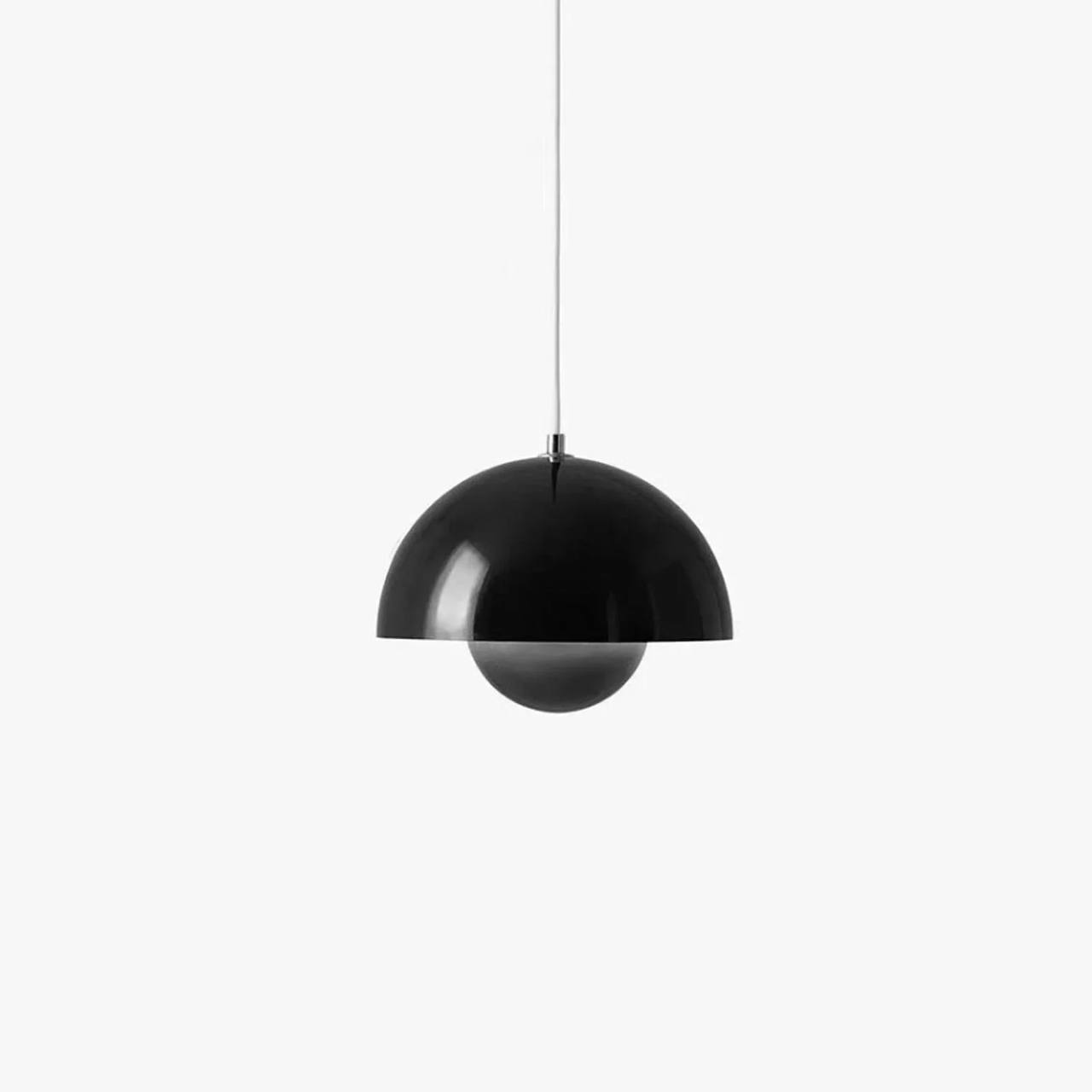 Suspension élégante avec motif floral