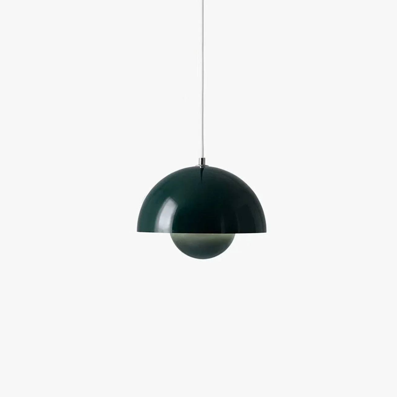 Suspension élégante avec motif floral