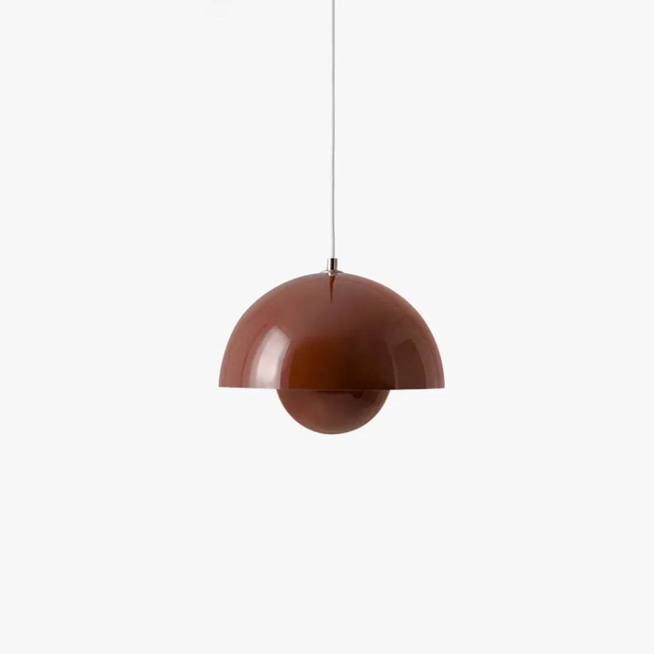 Suspension élégante avec motif floral
