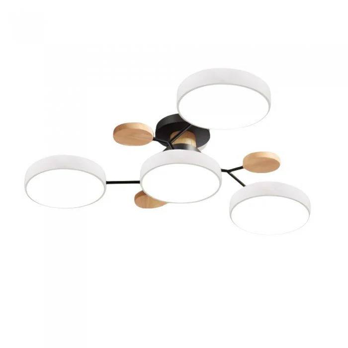Plafonnier LED nordique élégant, style branche d'arbre
