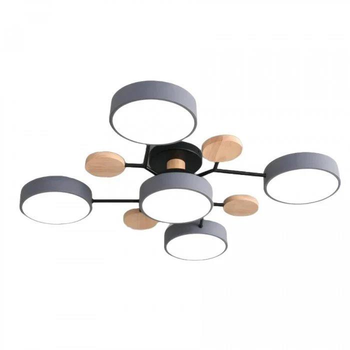 Plafonnier LED nordique élégant, style branche d'arbre