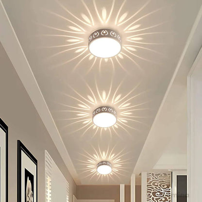 Plafonnier LED lumineux intérieur/extérieur