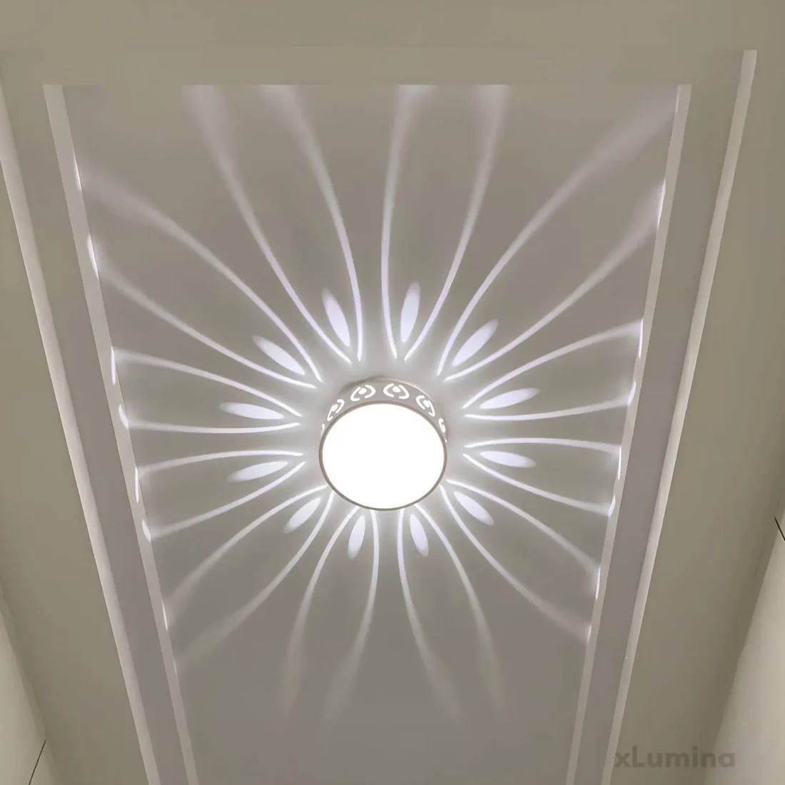Plafonnier LED lumineux intérieur/extérieur
