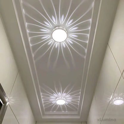 Plafonnier LED lumineux intérieur/extérieur