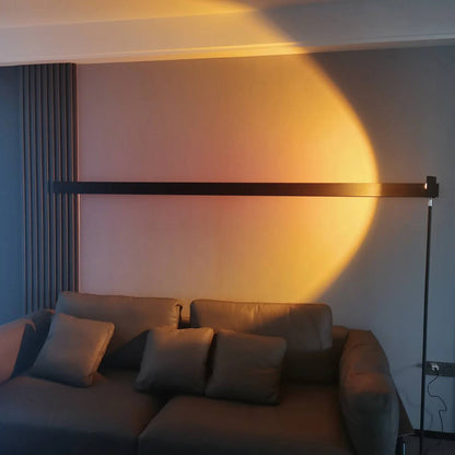 Lampadaire LED élégant avec effet de lumière d'ambiance