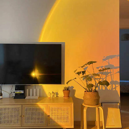 Lampadaire LED élégant avec effet de lumière d'ambiance