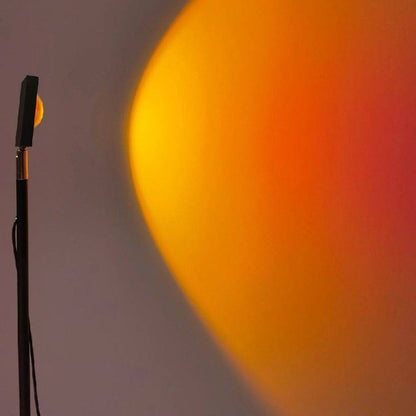 Lampadaire LED élégant avec effet de lumière d'ambiance