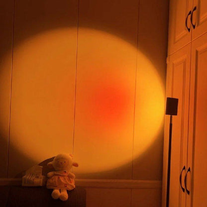 Lampadaire LED élégant avec effet de lumière d'ambiance
