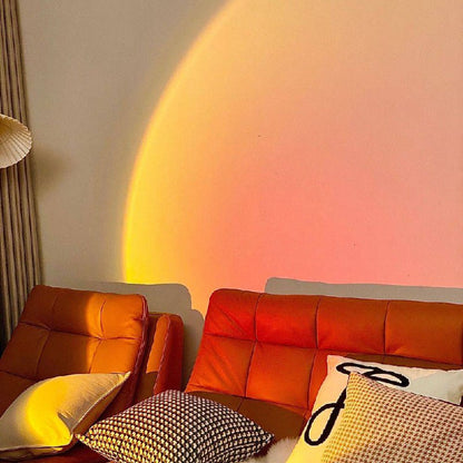Lampadaire LED élégant avec effet de lumière d'ambiance