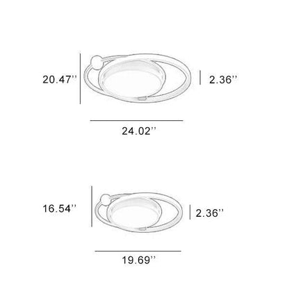 Plafonnier LED Simple