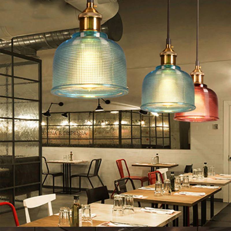 Suspension classique en verre, style traditionnel