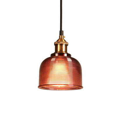 Suspension classique en verre, style traditionnel