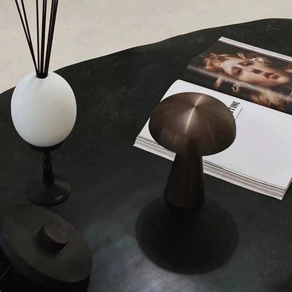 Lampe de bureau portable LED style champignon