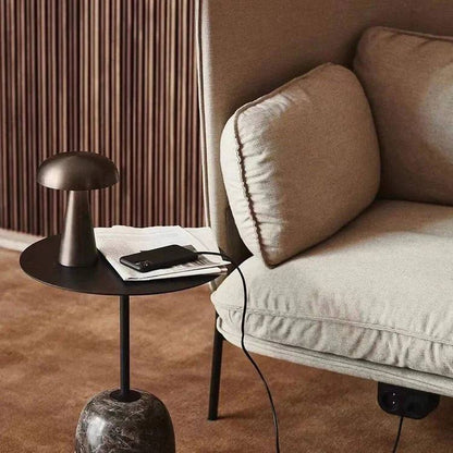 Lampe de bureau portable LED style champignon