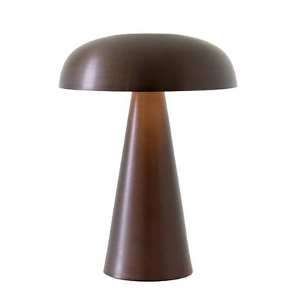 Lampe de bureau portable LED style champignon