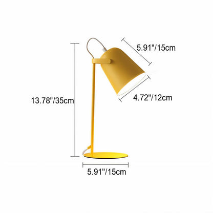 Lampe de table chic en verre, Lampe de bureau élégante et réglable