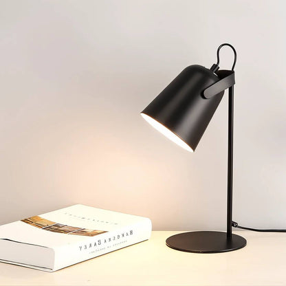 Lampe de table chic en verre, Lampe de bureau élégante et réglable