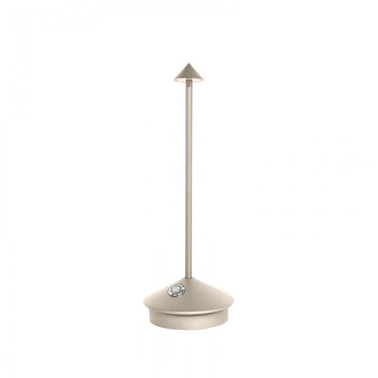 Rechargeable Cordless LED Table Lamp Dimmable Touch Control Modern Minimalist Accent Light for Bedroom Living Room Patio Indoor Outdoor Use