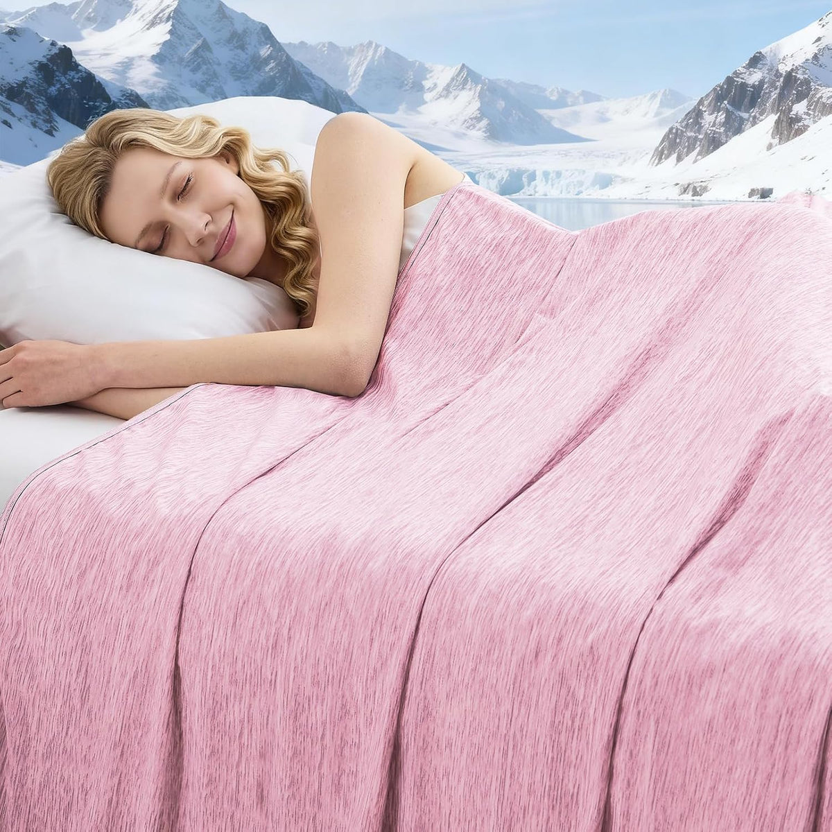 ChillWave | Cooling Blanket with Breathable Fabric | Lightweight & Soft for Hot Sleepers