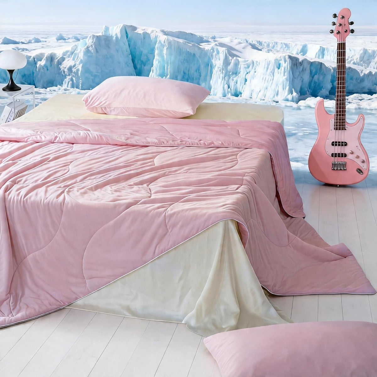 Ensemble de couette rafraîchissante | Couverture rafraîchissante légère avec taies d'oreiller rafraîchissantes | Tissu anti-humidité pour ceux qui ont chaud la nuit