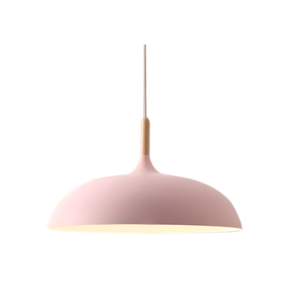 Wood and Iron Drop Light 14-24 Inches Diameter for Kitchen Island Dining Table Modern Minimalist Fixture E27 Socket Cord Height Adjustable