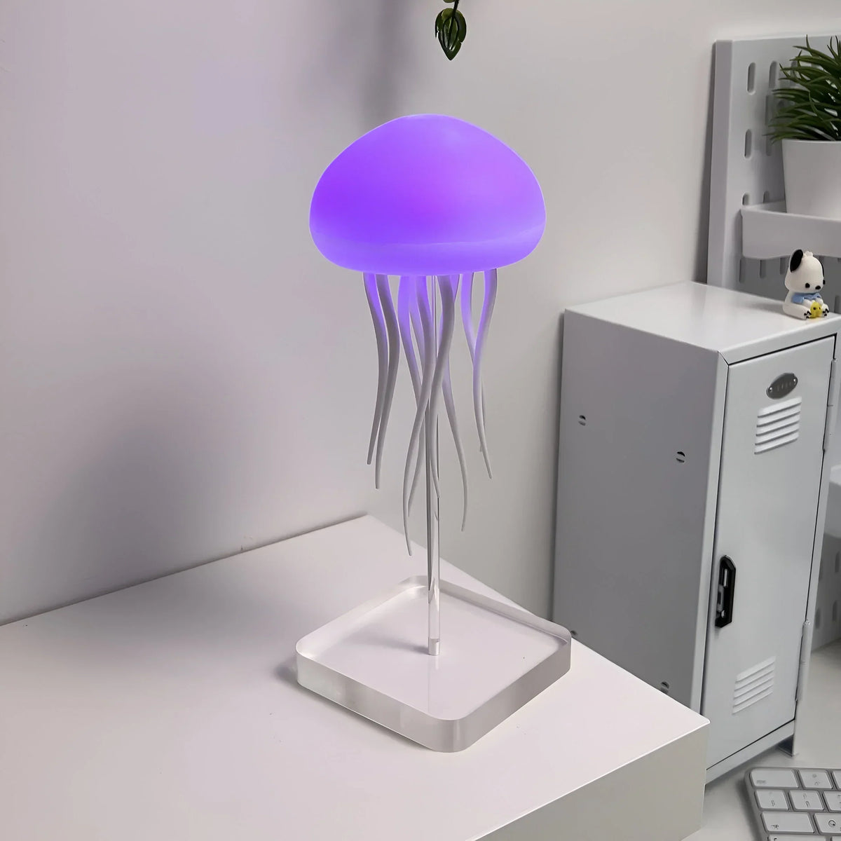 LED Jellyfish Mood Lamp with Color Changing Lights & Remote Control for Bedroom, Living Room, Office Décor