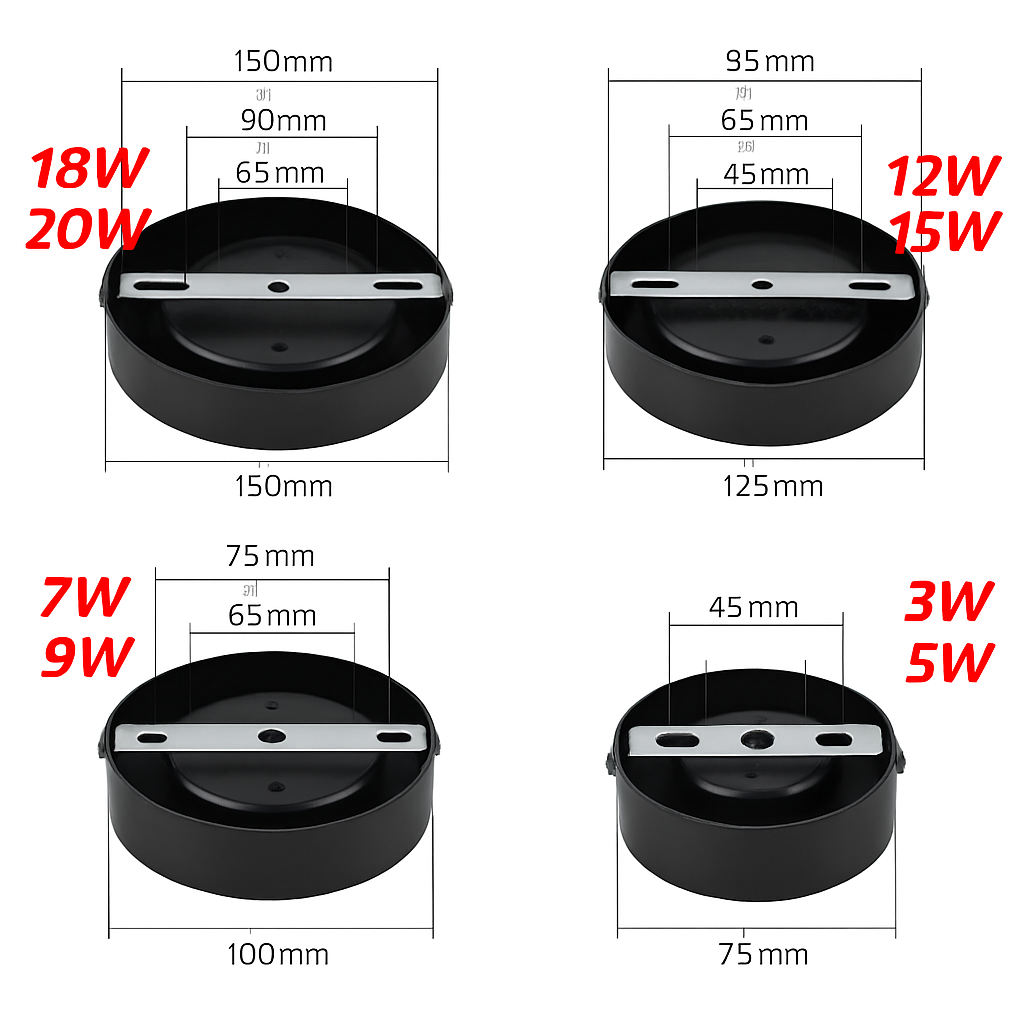 Slim Round Ceiling Light – Low-Profile LED Spot for Modern Homes & Offices