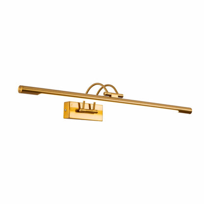 Aluminum Picture Light LED 25 in Gold Vanity Bar for Bathroom Mirror Artwork Hallway Wall Mount Lighting 3000K