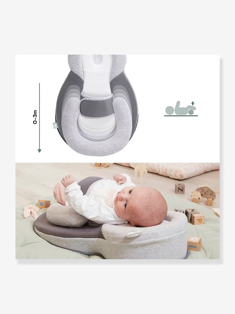 Coussin incliné pour sommeil de bébé avec inclinaison de 15° pour soulager le reflux et améliorer le repos