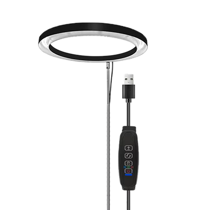 Adjustable Full Spectrum LED Grow Light Stand with Timer & Dimmer – 3 Modes, 10 Brightness Levels, Telescoping 8-65 in Height for Indoor