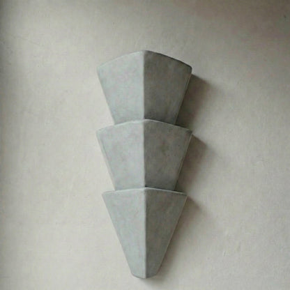 Applique murale en plâtre superposé, jusqu'à 22 po, éclairage indirect à lueur chaude pour chambre, couloir, salon, accent architectural moderne et minimaliste
