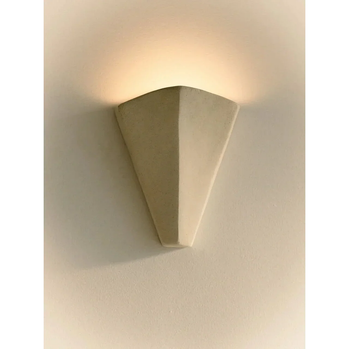 Applique murale en plâtre superposé, jusqu'à 22 po, éclairage indirect à lueur chaude pour chambre, couloir, salon, accent architectural moderne et minimaliste