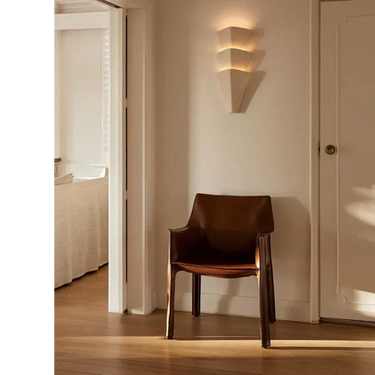 Applique murale en plâtre superposé, jusqu'à 22 po, éclairage indirect à lueur chaude pour chambre, couloir, salon, accent architectural moderne et minimaliste