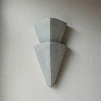 Applique murale en plâtre superposé, jusqu'à 22 po, éclairage indirect à lueur chaude pour chambre, couloir, salon, accent architectural moderne et minimaliste