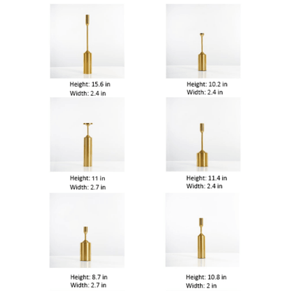Gold Candle Stands
