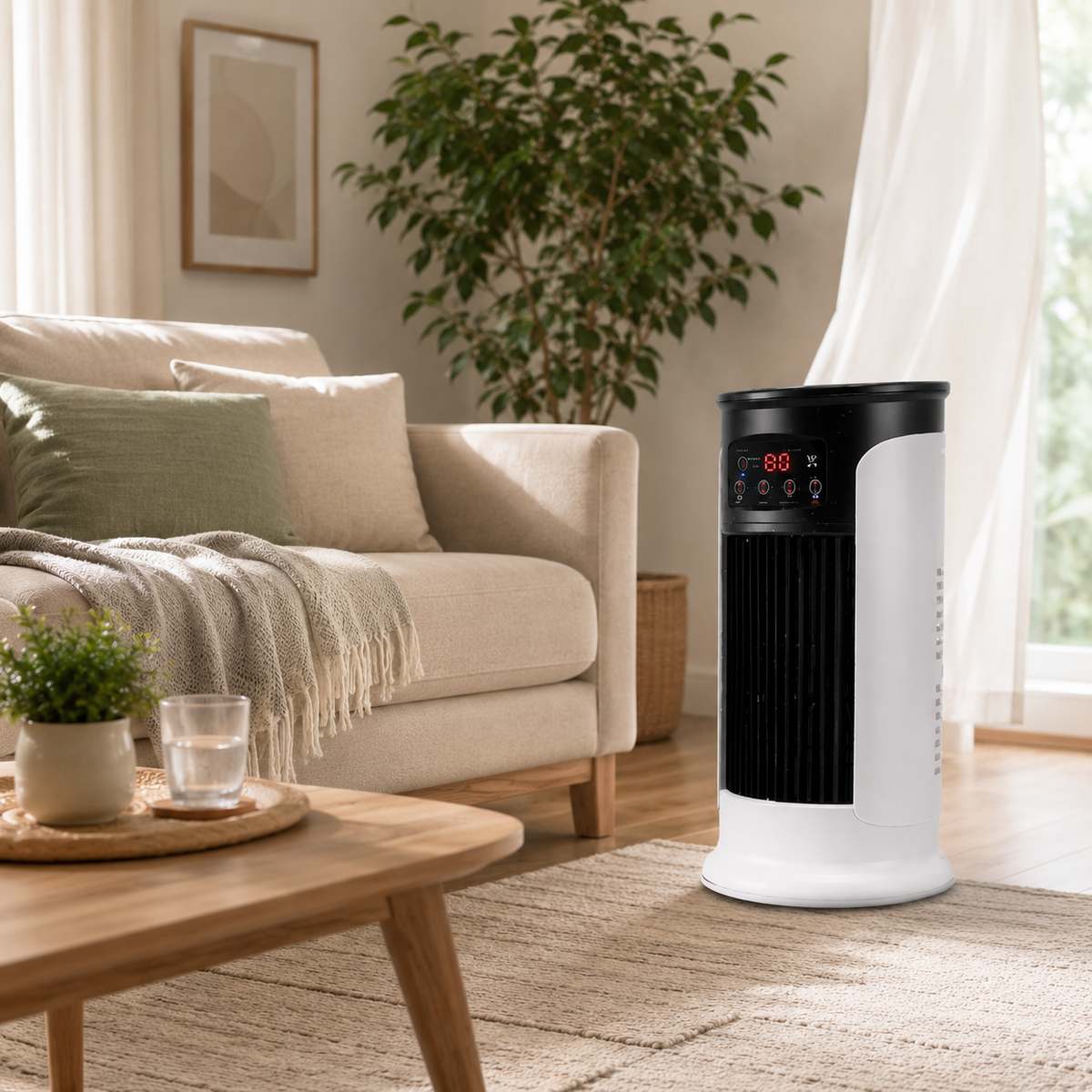 Energy-Efficient Windowless Portable Air Conditioner