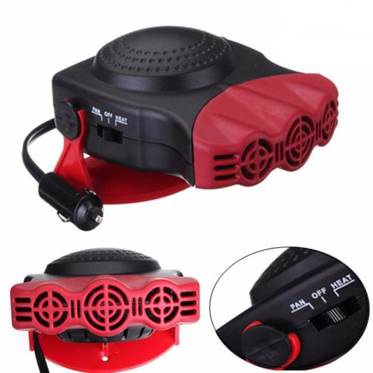 12V Vehicle Climate Control Fan with Heating & Cooling Modes for Cars, Trucks & SUVs