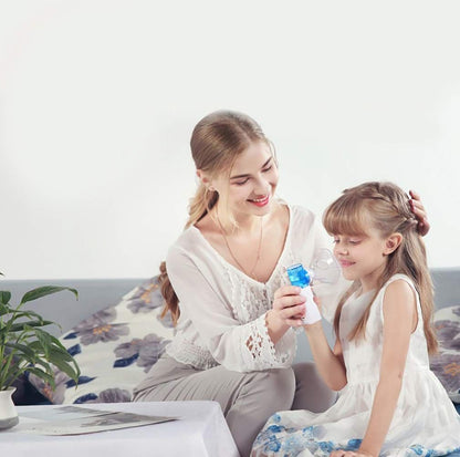 Rechargeable Mesh Nebulizer for Asthma Relief – Compact Respiratory Therapy Device for Adults & Kids