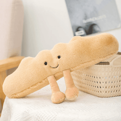 Coussin rembourré artisanal façon boulangerie – Accessoire textile fantaisie pour chambres d'enfants, chambres à coucher et canapés – 5 formes gourmandes