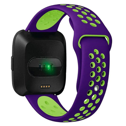 Silicone Replacement Wristband for Fitbit Versa 2 – Moisture-Resistant, Adjustable Fit Sport Strap for Everyday Workouts & Active Wear